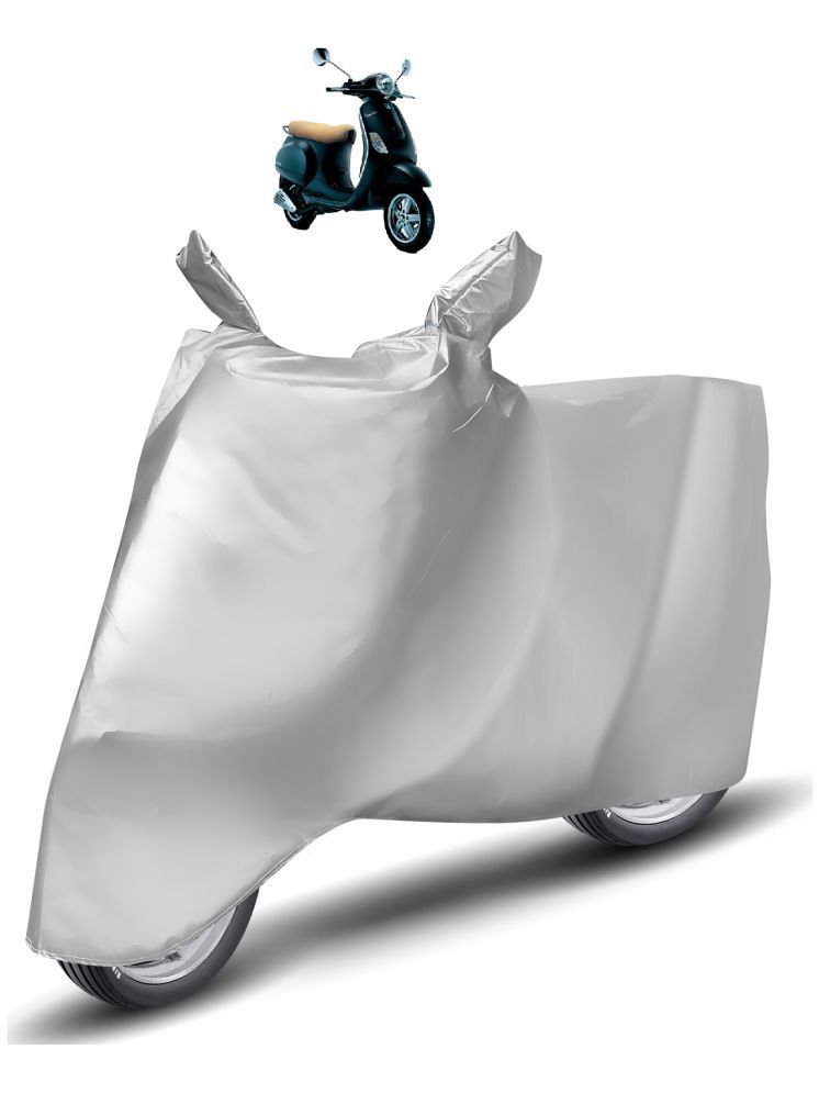     			Auto Hub Bike Body Cover for Vespa Vespa ( Pack of 1 ) , Silver