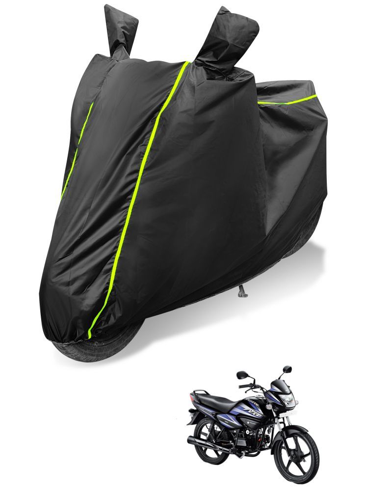     			Auto Hub Bike Body Cover for Hero Splendor NXG ( Pack of 1 ) , Black