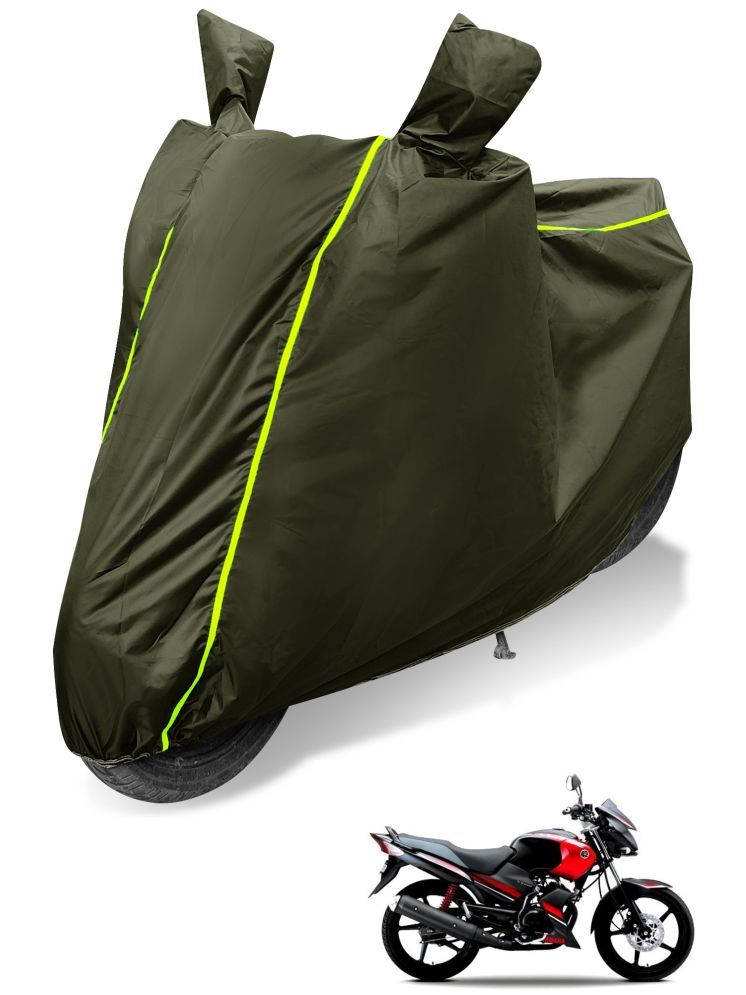     			Auto Hub Bike Body Cover for Yamaha Gladiator ( Pack of 1 ) , Green