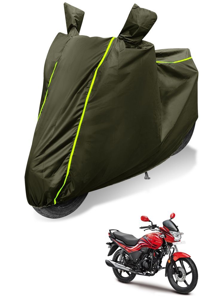     			Auto Hub Bike Body Cover for Hero Passion X Pro ( Pack of 1 ) , Green