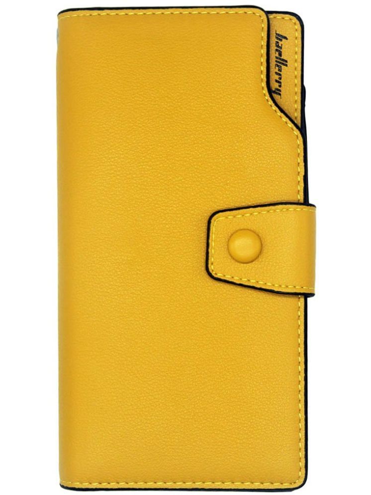     			Baellerry PU Yellow Women's Regular Wallet ( Pack of 1 )