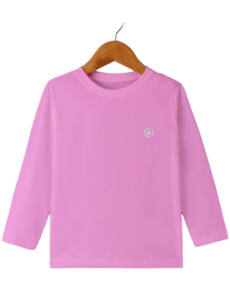     			Diaz Pink Cotton Blend Round Neck Boys T-Shirt ( Pack of 1 )