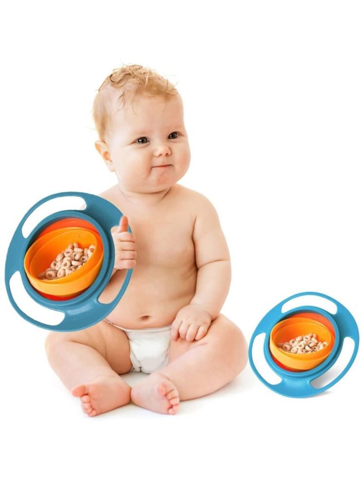     			Portable Feeding Toddler 360 Degree Rotating Dish, Bowl for Baby and Kids, magic bowl for kids