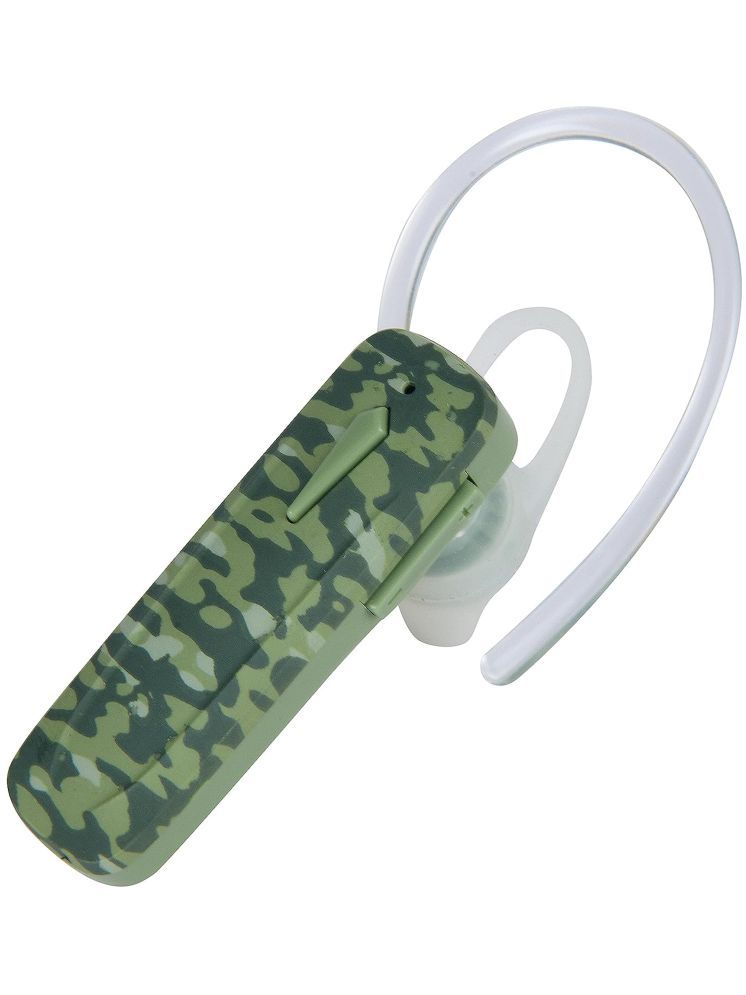     			hitage HBT-231 PRO ARMY SERIES In-the-ear Bluetooth Headset with Upto 10h Talktime Deep Bass - Green