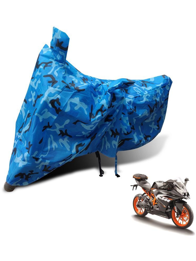     			Auto Hub Bike Body Cover for KTM RC 200 ( Pack of 1 ) , Blue