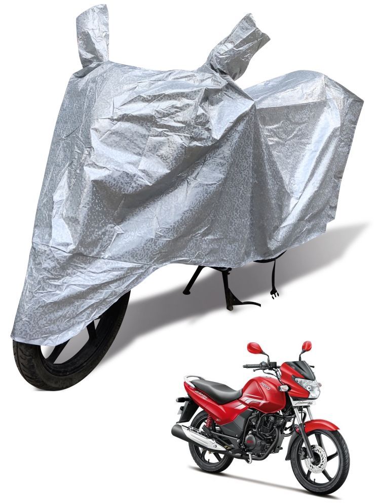     			Auto Hub Bike Body Cover for Hero Achiever ( Pack of 1 ) , Silver