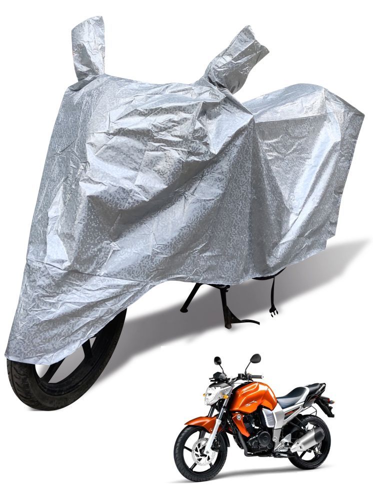     			Auto Hub Bike Body Cover for Yamaha FZ 16 ( Pack of 1 ) , Silver