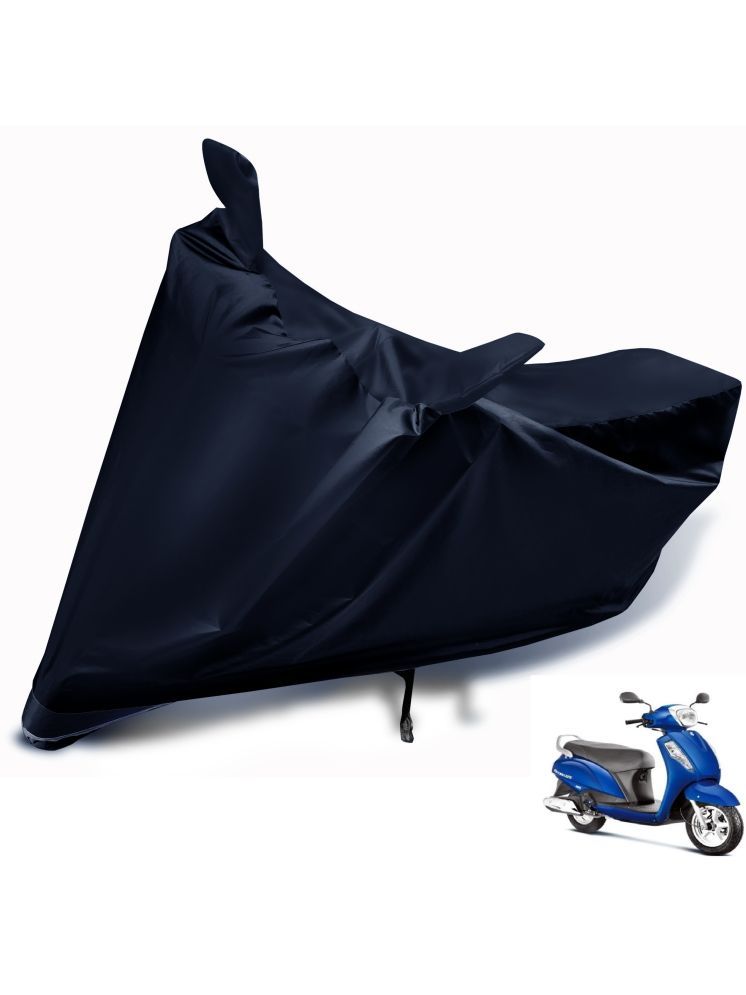     			Auto Hub Bike Body Cover for Suzuki Access 125 ( Pack of 1 ) , Black