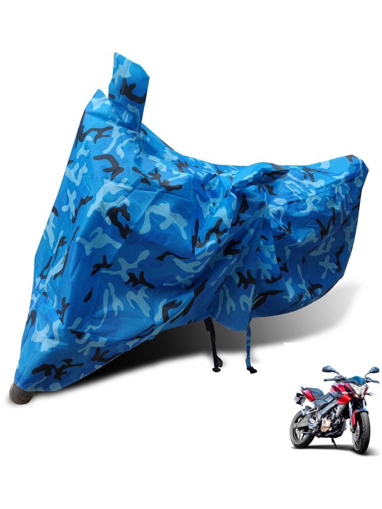     			Auto Hub Bike Body Cover for Bajaj Pulsar 200 NS ( Pack of 1 ) , Blue