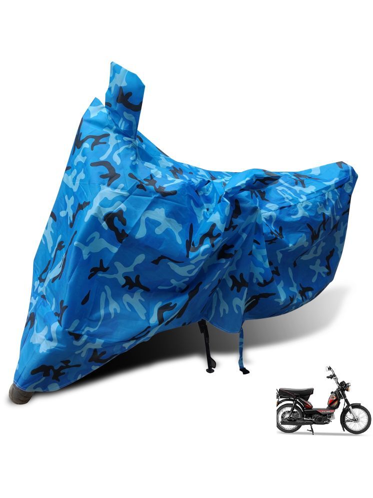     			Auto Hub Bike Body Cover for TVS XL 100 Comfort ( Pack of 1 ) , Blue