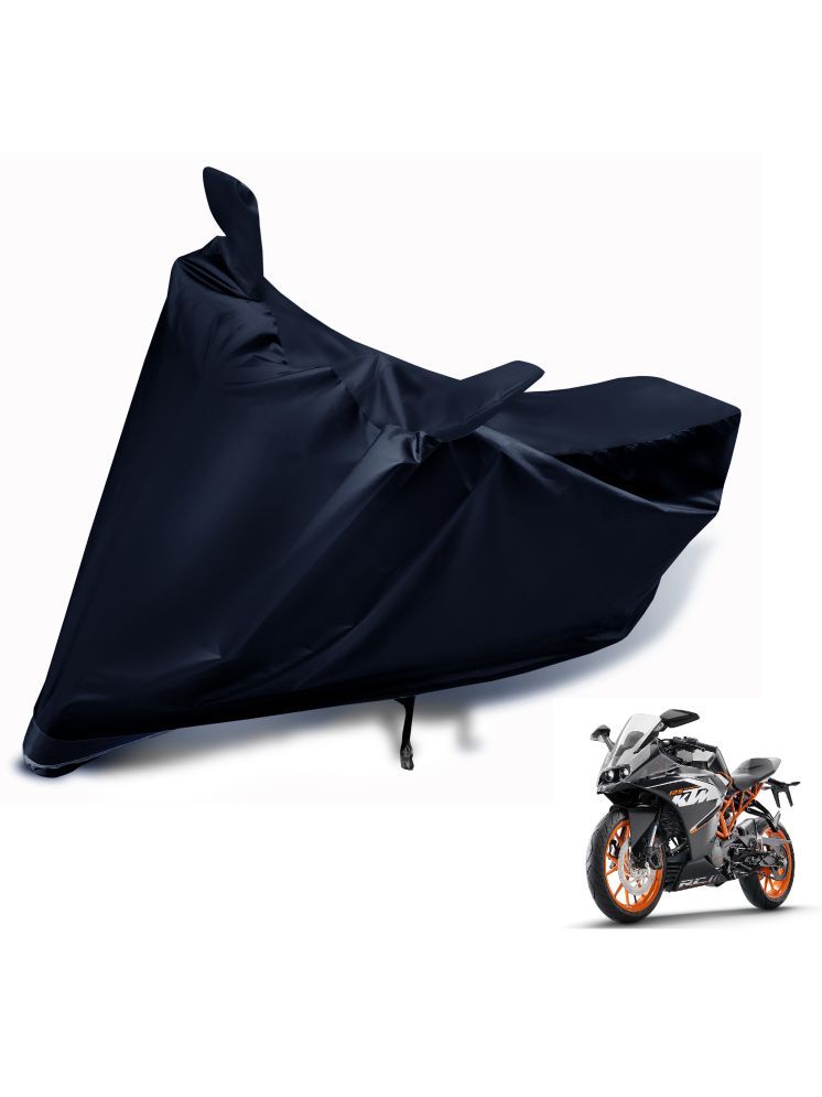     			Auto Hub Bike Body Cover for KTM RC 390 ( Pack of 1 ) , Black