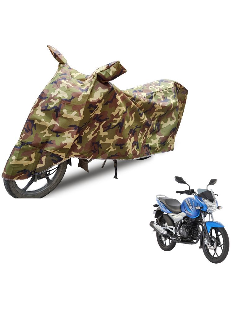     			Auto Hub Bike Body Cover for Bajaj Discover 125 DTS-i ( Pack of 1 ) , Camouflage