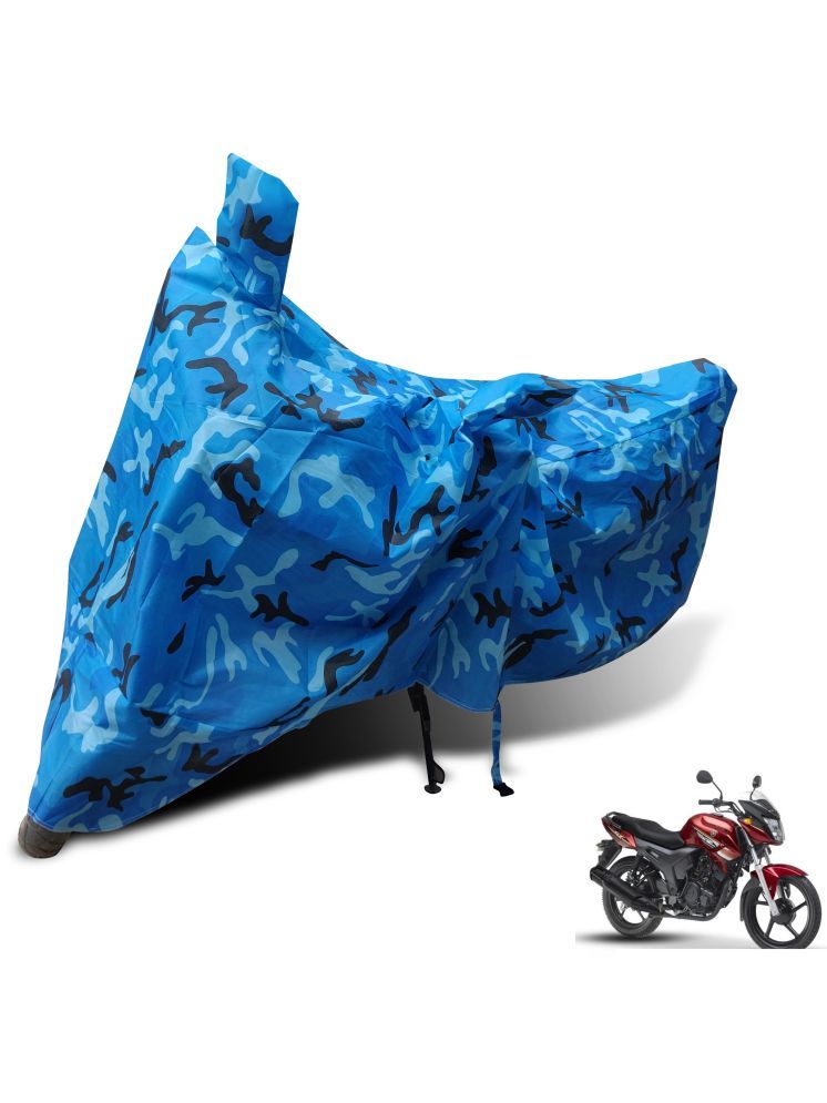     			Auto Hub Bike Body Cover for Yamaha SZ-X ( Pack of 1 ) , Blue