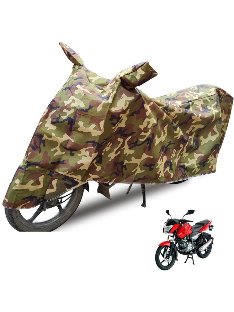     			Auto Hub Bike Body Cover for Bajaj Pulsar 135 ( Pack of 1 ) , Camouflage