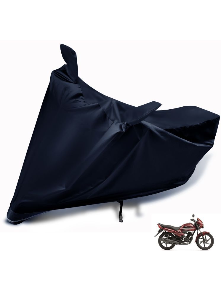     			Auto Hub Bike Body Cover for Honda DREAM YUGA ( Pack of 1 ) , Black