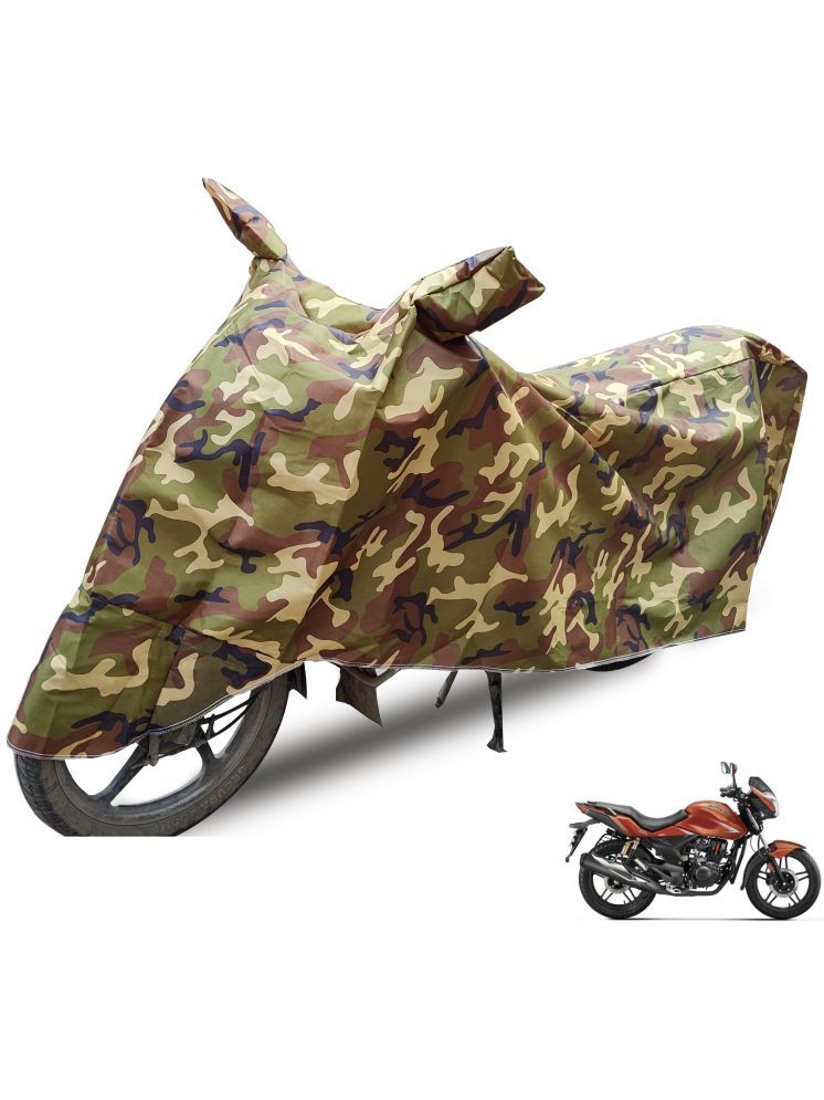     			Auto Hub Bike Body Cover for Hero CBZ X-Treme ( Pack of 1 ) , Camouflage