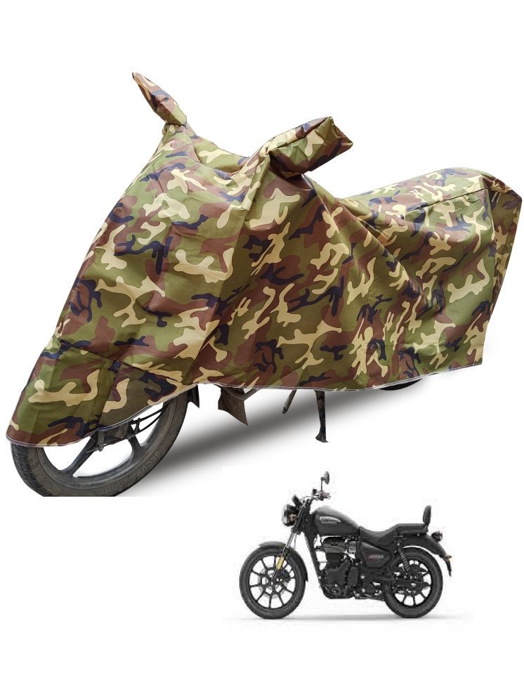     			Auto Hub Bike Body Cover for Royal Enfield All Bike Models ( Pack of 1 ) , Camouflage