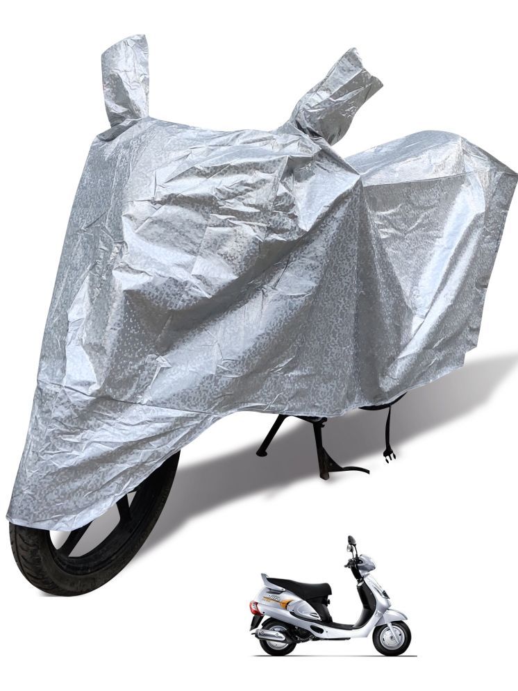     			Auto Hub Bike Body Cover for Mahindra DURO ( Pack of 1 ) , Silver