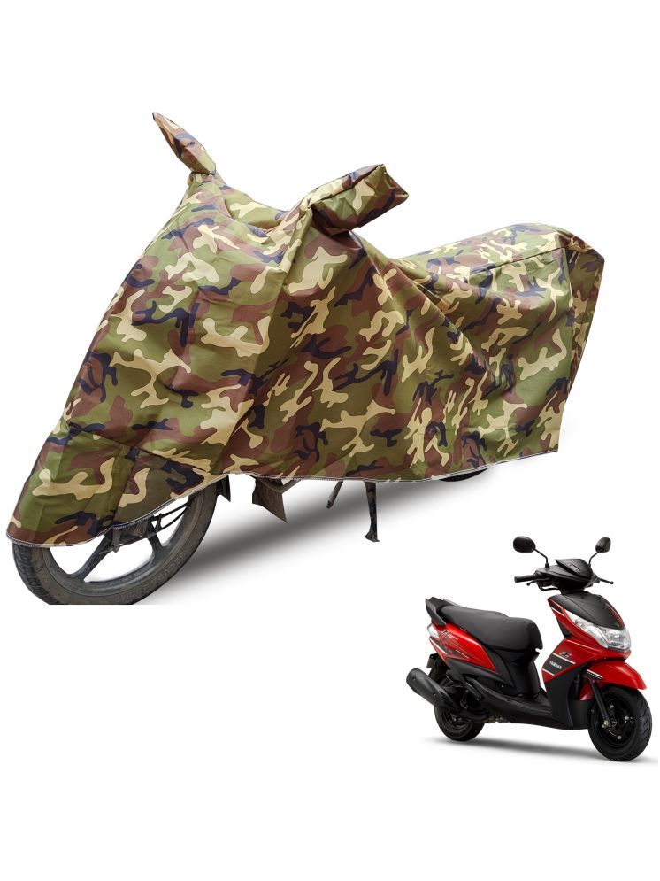     			Auto Hub Bike Body Cover for Yamaha Ray Z ( Pack of 1 ) , Camouflage