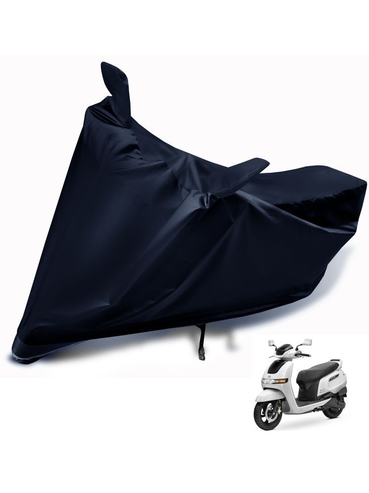     			Auto Hub Bike Body Cover for TVS All Bike Models ( Pack of 1 ) , Black