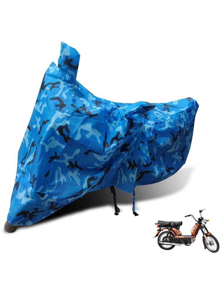     			Auto Hub Bike Body Cover for TVS Heavy Duty Super XL ( Pack of 1 ) , Blue