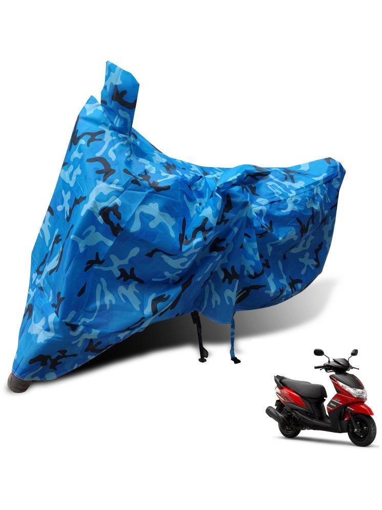     			Auto Hub Bike Body Cover for Yamaha Ray Z ( Pack of 1 ) , Blue