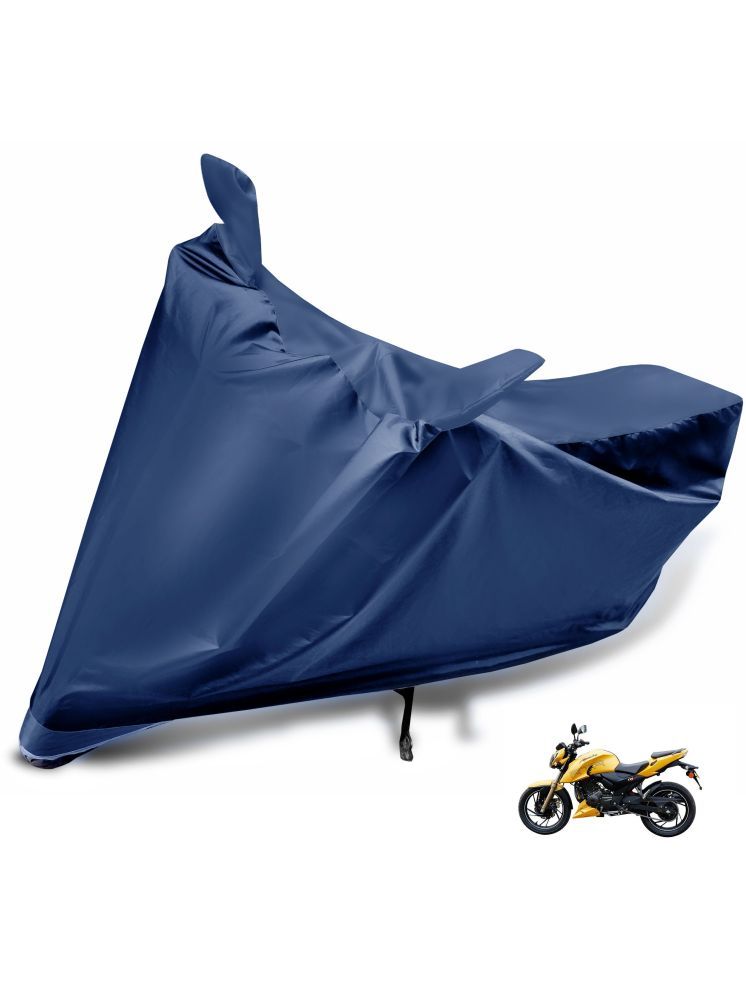     			Auto Hub Bike Body Cover for TVS Apache RTR 200 4V FI ( Pack of 1 ) , Navy Blue