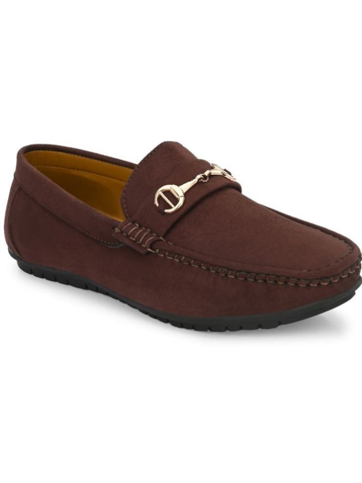     			Prolific Brown Men's Slip-on Shoes