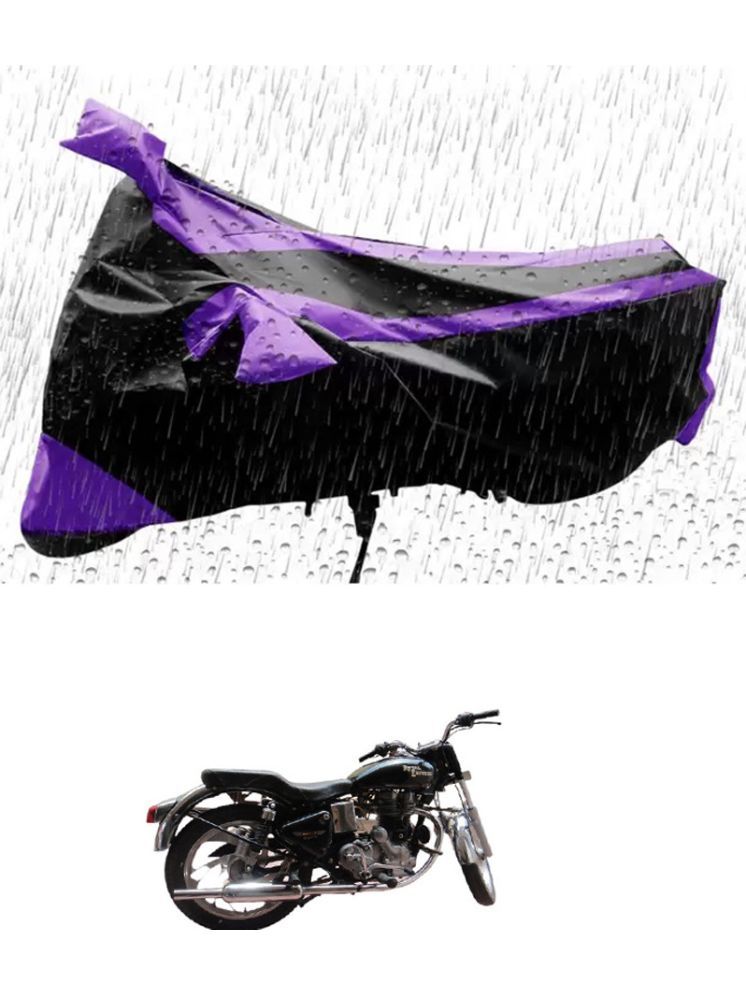     			RONISH Bike Body Cover for Royal Enfield Electra 4S ( Pack of 1 ) , Purple