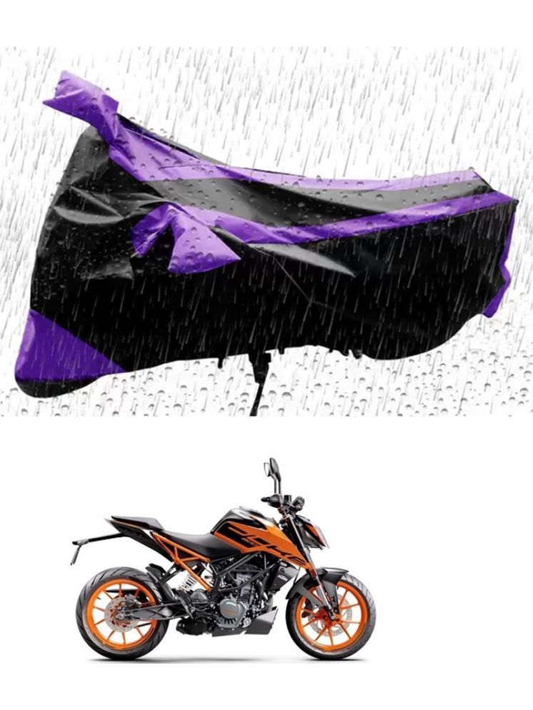     			RONISH Bike Body Cover for KTM Duke 200 ( Pack of 1 ) , Purple