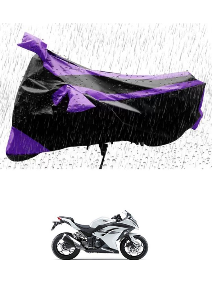     			RONISH Bike Body Cover for Kawasaki Ninja 300 ( Pack of 1 ) , Purple