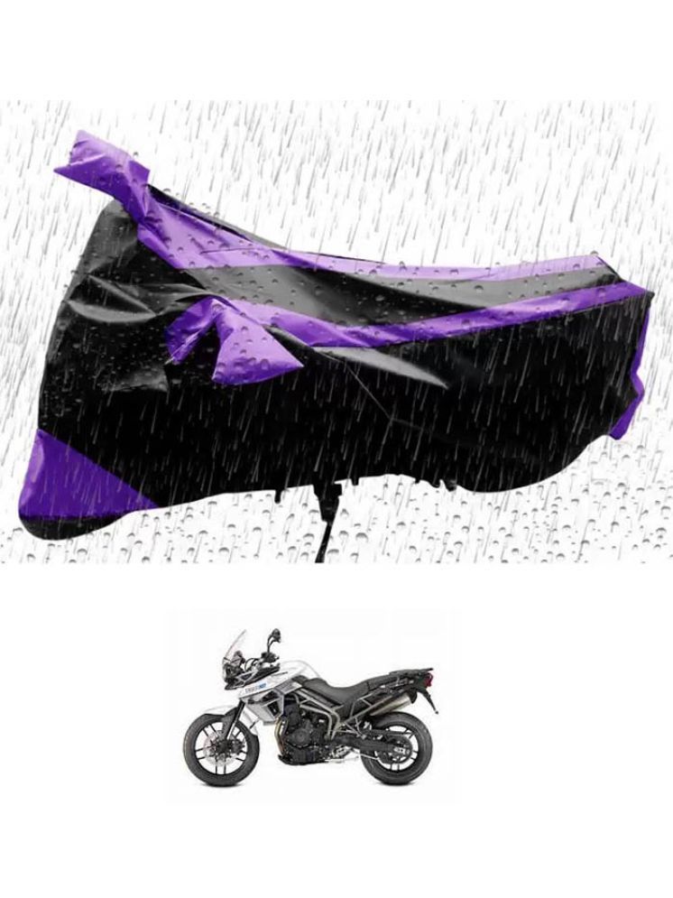     			RONISH Bike Body Cover for Triumph Tiger 800 XR ( Pack of 1 ) , Purple