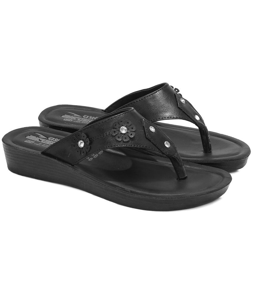     			ASIAN Black Women's Daily Slipper