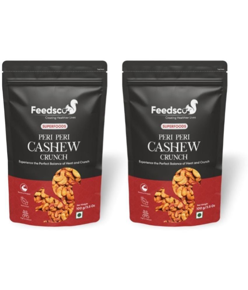     			Feedsco Cashew nut (Kaju) 100 g Pack of 2