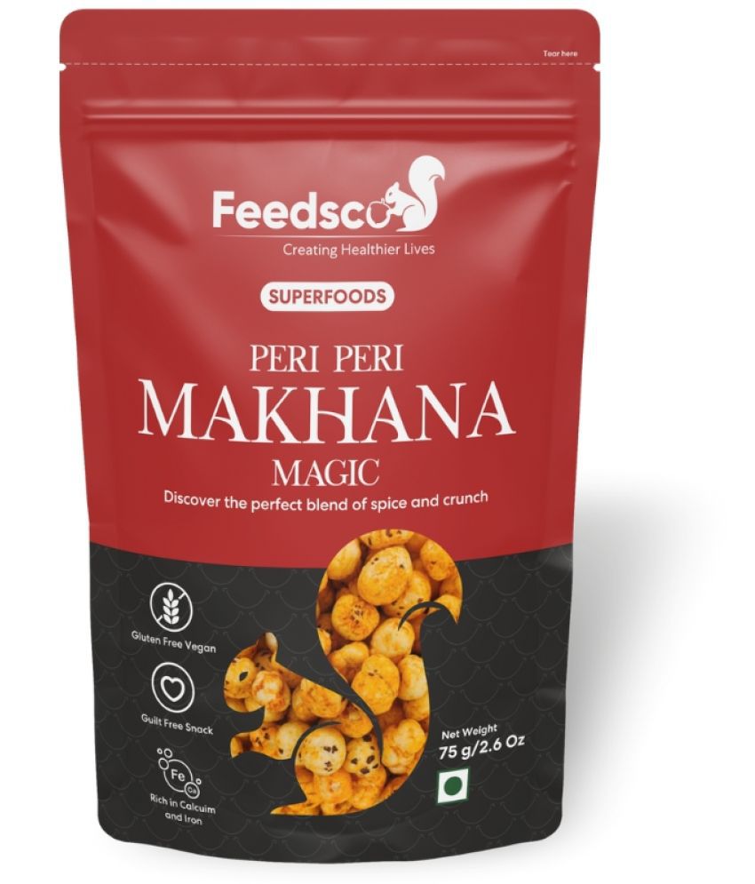     			Feedsco Regular phool makhana/lotus seeds 75 g