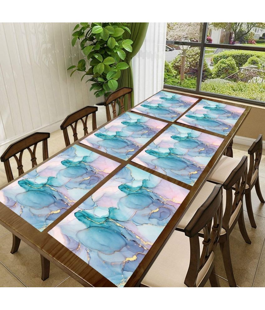     			Sanraksshan PVC Solid Rectangle Table Mats ( 40 cm x 32 cm ) Pack of 1 - Multi