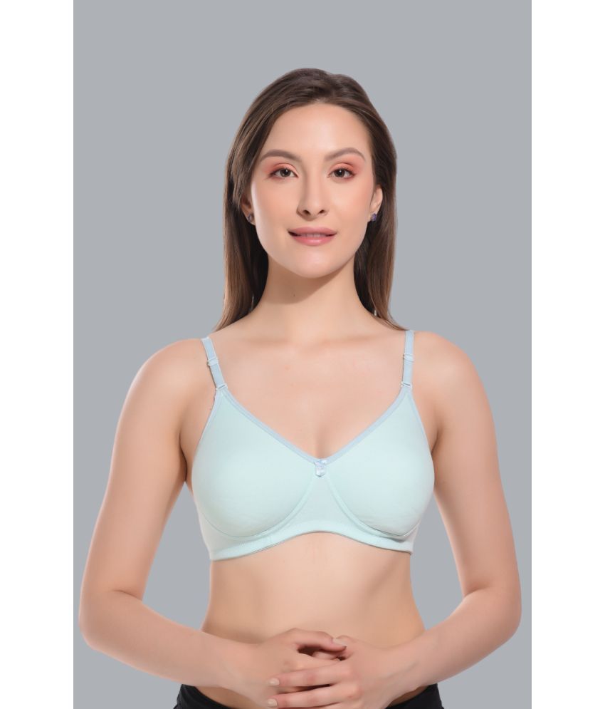     			Viral Girl Cotton Lightly Padded Women's T-Shirt Bra ( Sea Green ) VM-SPACER-CGREEN