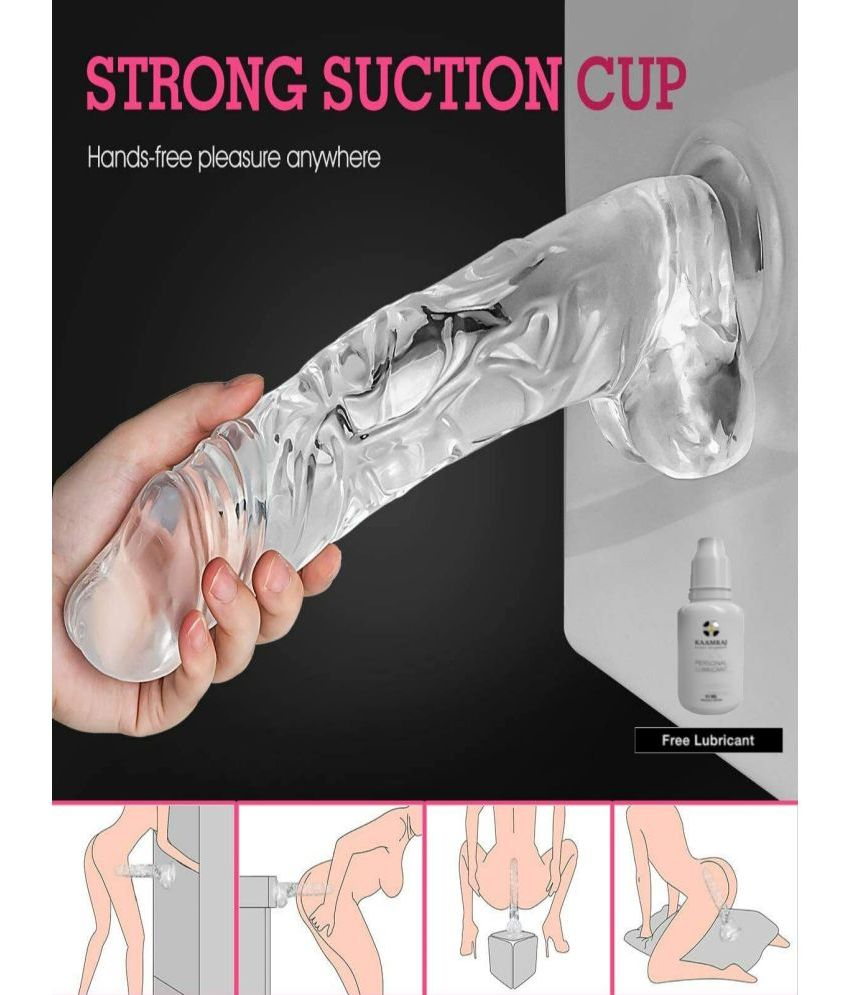     			7.5 INCH PREMIUM QUALITY REALISTIC STRONG SUCTION DILDO SEX TOYS FOR WOMEN  WITH  FREE LUBE