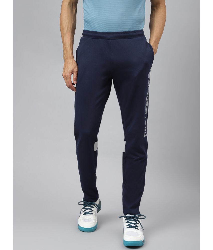     			Alcis Navy Blue Cotton Blend Men's Sports Trackpants ( Pack of 1 )