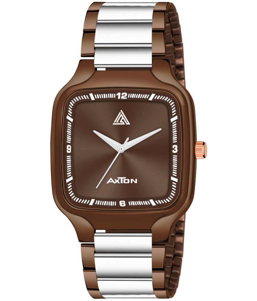     			Axton Brown Stainless Steel Analog Men's Watch