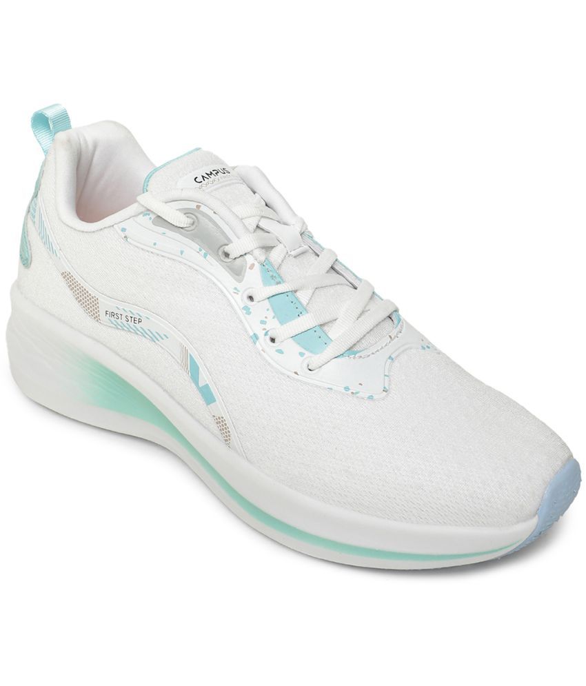     			Campus - White Women's Running Shoes