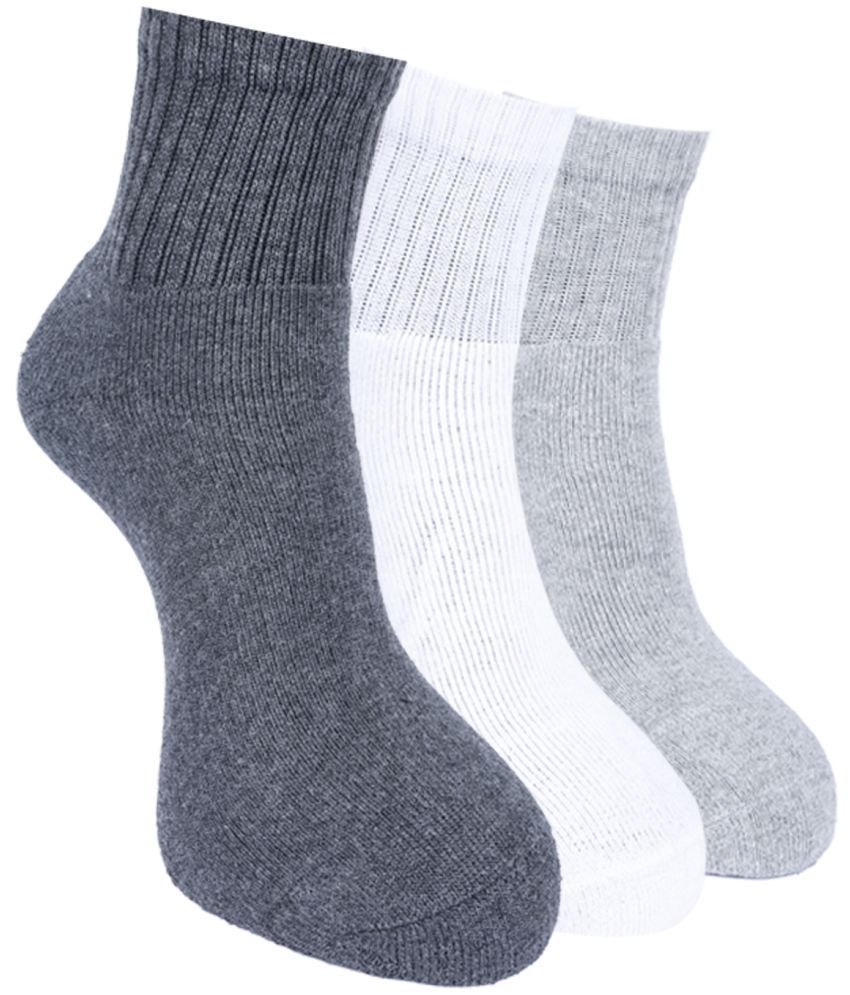     			Force NXT Cotton Blend Men's Printed Multicolor Ankle Length Socks ( Pack of 3 )