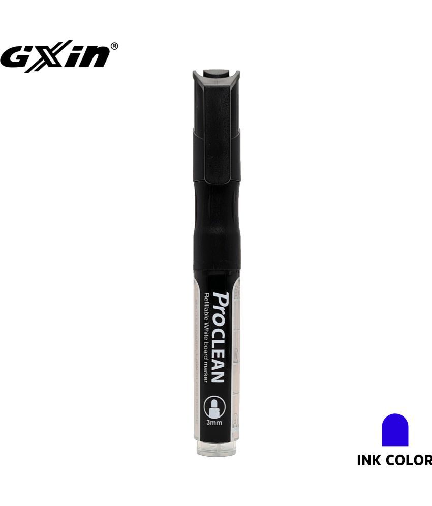     			GXIN White Board Marker Blue Proclean Whiteboard Marker | Easily Erasable Ink