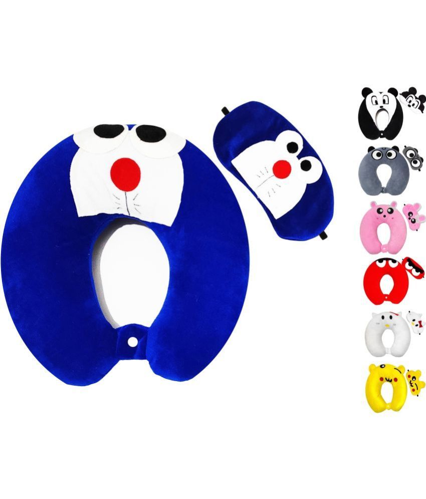     			JUZZII Multicolor Neck Pillow,Eye Shade ( Pack of 2 )