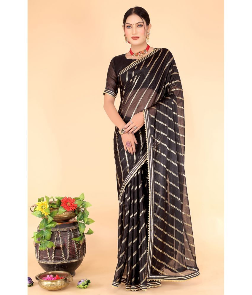     			Saadhvi Cotton Silk Woven Saree Without Blouse Piece - Green ( Pack of 1 )