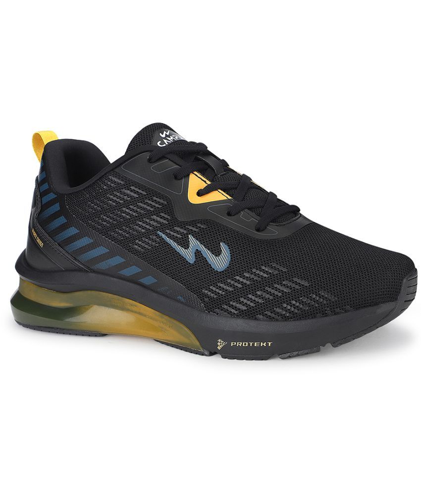     			Campus CAMP-EDGE Black Men's Sports Running Shoes