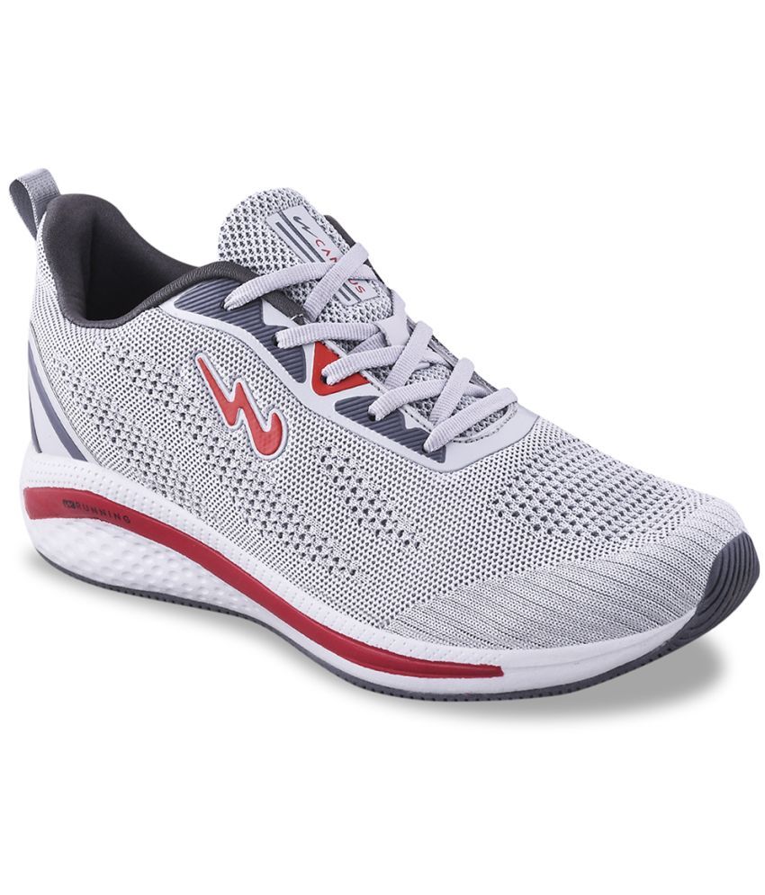     			Campus CAMP ERIK Light Grey Men's Sports Running Shoes