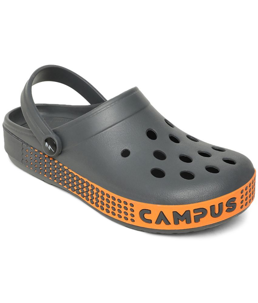     			Campus - Dark Grey Men's Clogs