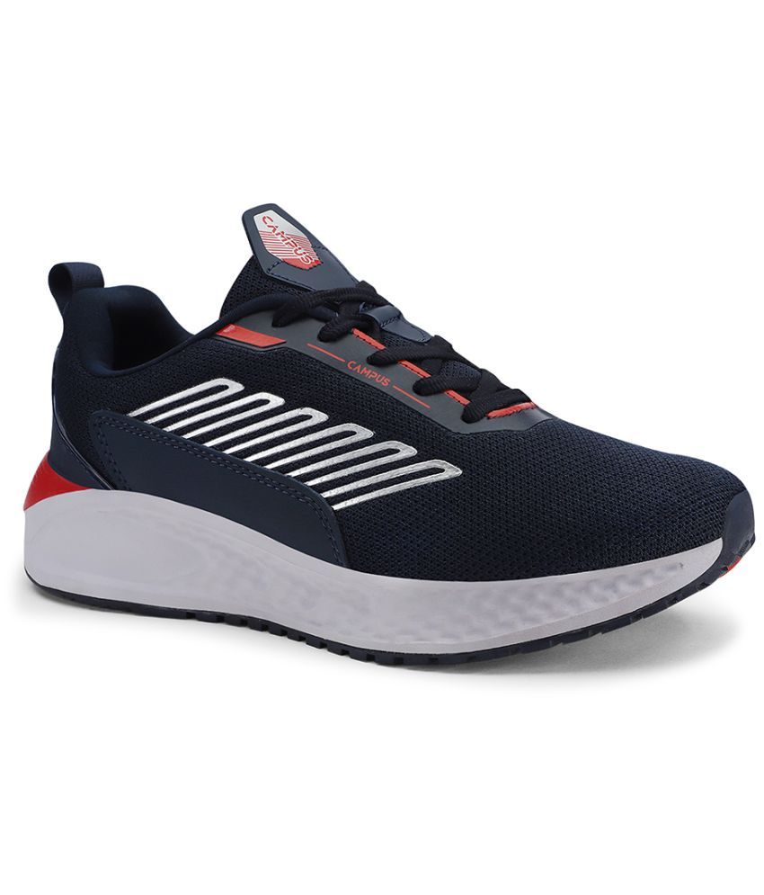     			Campus WAGON Navy Blue Men's Sports Running Shoes