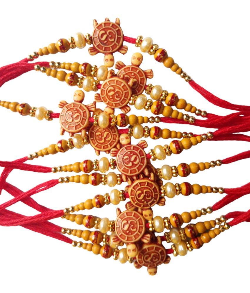     			Cherry Tree Rakhi Set Multicolour Pack of 10